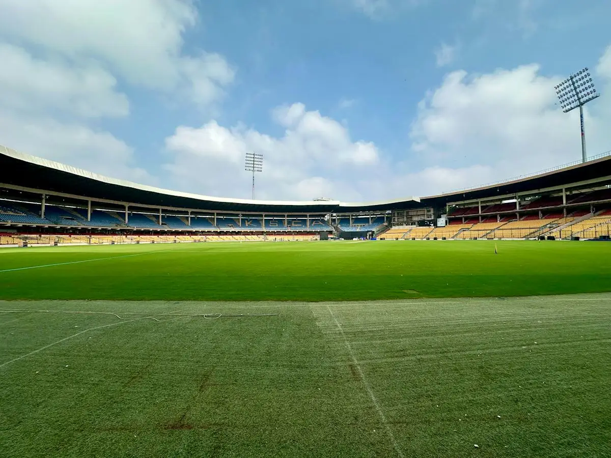 Open cricket ground ready for a training session